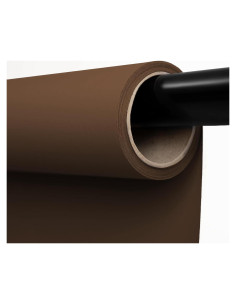 Fondo de Papel Sin Costuras Kate 135cm x 5m Marrón Coco