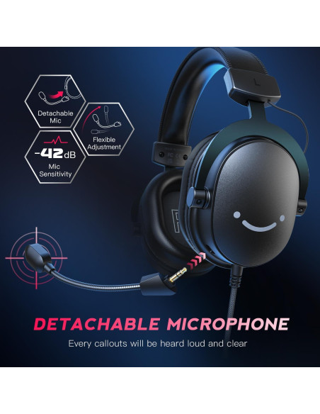 Auriculares Gamer FIFINE H9+A8PLUS USB 7.1 Sonido Surround Auriculares Gamer FIFINE H9+A8PLUS USB 7.1 Sonido Surround