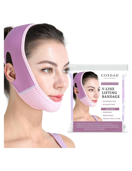 Reductor de Doble Papada COSDAD - Moldeador Facial Púrpura Reductor de Doble Papada COSDAD - Moldeador Facial Púrpura