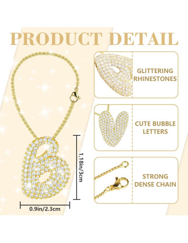 Cadena de Letra Brillante Mokoart para Vaso Stanley 40 oz