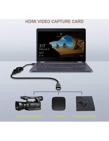Tarjeta de Captura HDMI 4K GRACETOP para Nintendo Switch 1080P 60FPS