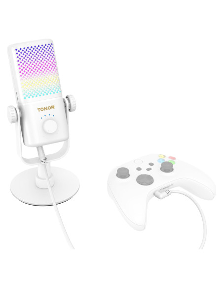 Micrófono TONOR TCX3 para Xbox, RGB, 30h Batería, Silencio Rápido Micrófono TONOR TCX3 para Xbox, RGB, 30h Batería, Silencio Rápido