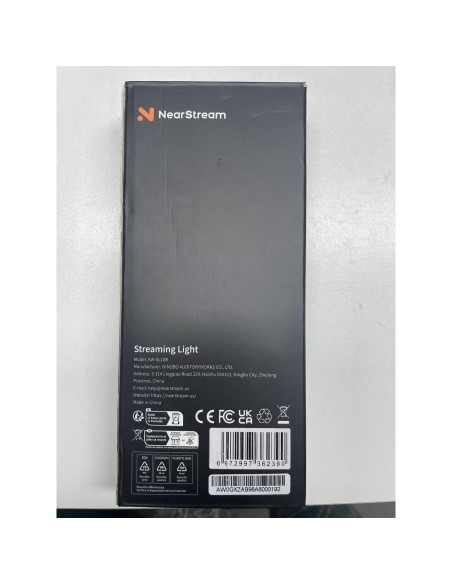 Luz de Streaming LED NearStream SL10B con Brillo Ajustable Luz de Streaming LED NearStream SL10B con Brillo Ajustable