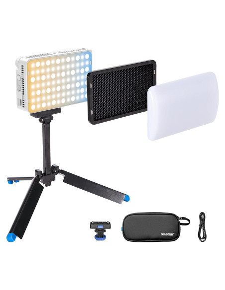 Luz LED Bi-Color Amaran Ace 25x - 32W, 1,600 Lux, Batería 4,500mAh Luz LED Bi-Color Amaran Ace 25x - 32W, 1,600 Lux, Batería 4,500mAh