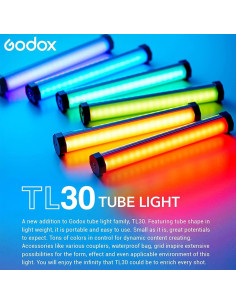 Godox TL30 Tubo de Luz LED RGB Magnético 2700K-6500K 2