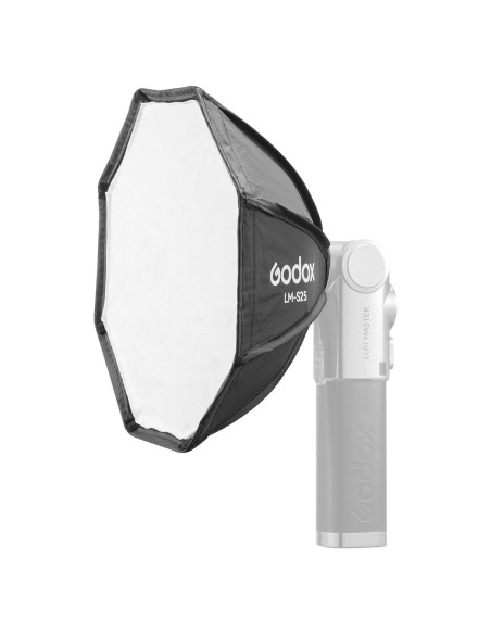 Softbox Octagonal Godox LM-S25 para Flash Retro - Iluminación Suave Softbox Octagonal Godox LM-S25 para Flash Retro - Iluminación Suave