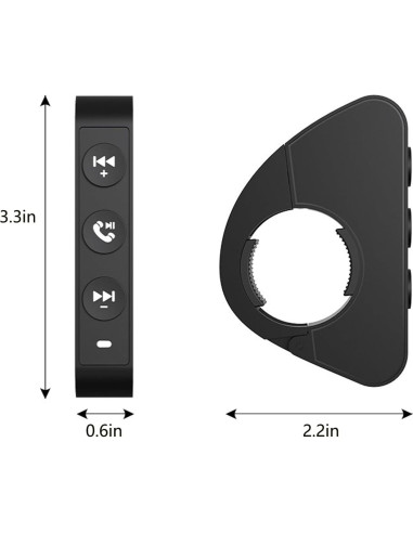 Control Remoto Bluetooth Inalámbrico NEWNEWLIU para Motocicleta