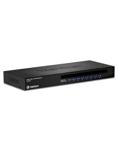 Interruptor KVM TRENDnet TK-803R 8 Puertos USB/PS2 VGA