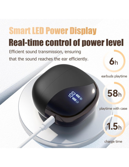 Auriculares Inalámbricos de Conducción Ósea Jiaxing M62 - IPX5 Auriculares Inalámbricos de Conducción Ósea Jiaxing M62 - IPX5