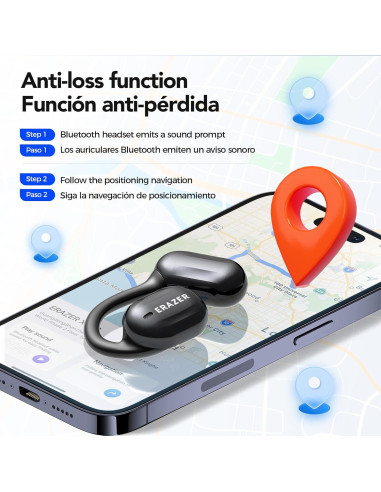 Auriculares de Traducción ERAZER XP2 In-Ear Bluetooth 5.4