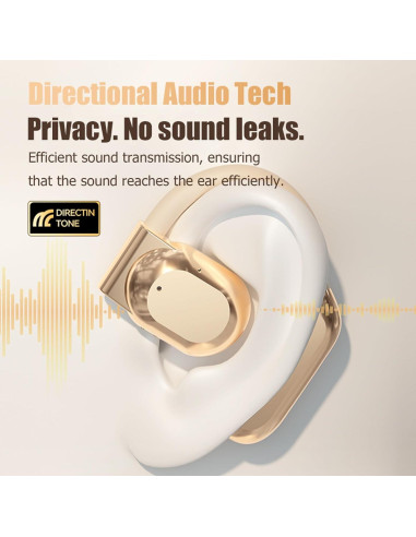 Auriculares Inalámbricos de Conducción Ósea Jiaxing M62 - IPX5