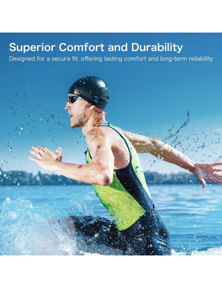 Auriculares Wantek Conducción Ósea Bluetooth IP68 32GB para Natación Auriculares Wantek Conducción Ósea Bluetooth IP68 32GB para Natación