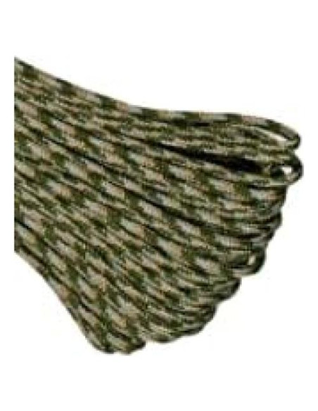 Cuerda Paracord US Ropes 30.48m 275lbs Nylon Táctica ACU Cuerda Paracord US Ropes 30.48m 275lbs Nylon Táctica ACU