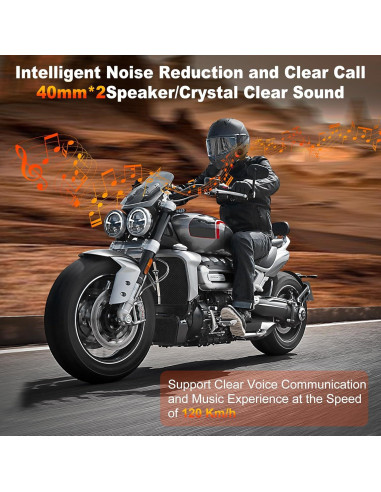 Auricular Bluetooth GoodRider GP-010 para Motocicleta IP67