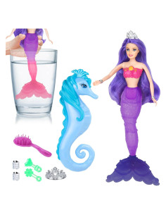 Muñeca Sirena de Cambio de Color BETTINA con Accesorios