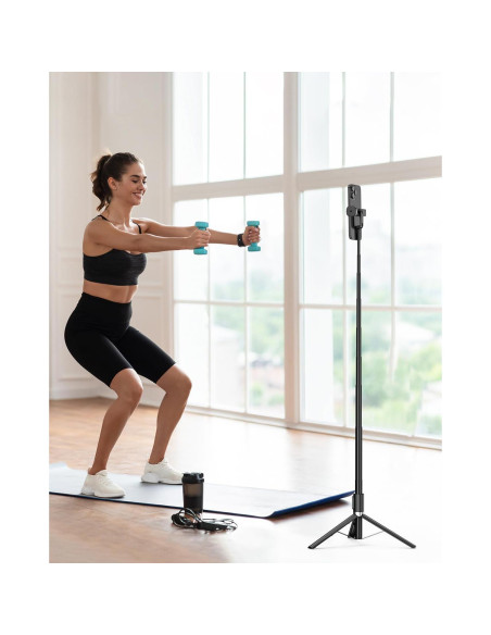 Selfie Stick Tripod Macrae 1.7m con Control Remoto Inalámbrico Selfie Stick Tripod Macrae 1.7m con Control Remoto Inalámbrico