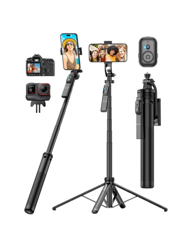 Trípode Selfie Stick STLIAN 70.8" Ajustable para Teléfono