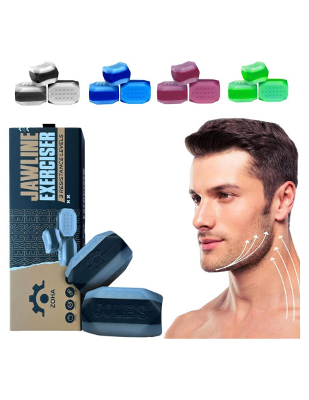 Ejercitador de Mandíbula ZOHA - Tonificación Facial Unisex Ejercitador de Mandíbula ZOHA - Tonificación Facial Unisex