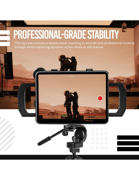 Estabilizador de Video MegaMount para iPad 10.9" - Rig de Mano Estabilizador de Video MegaMount para iPad 10.9" - Rig de Mano