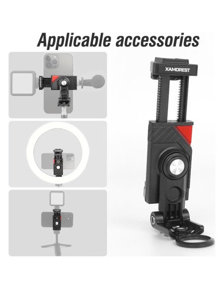 Soporte de Trípode para Teléfono XAMOREST con Rotación 360 Soporte de Trípode para Teléfono XAMOREST con Rotación 360