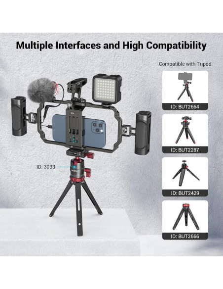 Kit de Rig de Video Universal SmallRig 3155-CF para Smartphones Kit de Rig de Video Universal SmallRig 3155-CF para Smartphones