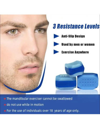 Ejercitador de Mandíbula ZOHA - Tonificación Facial Unisex