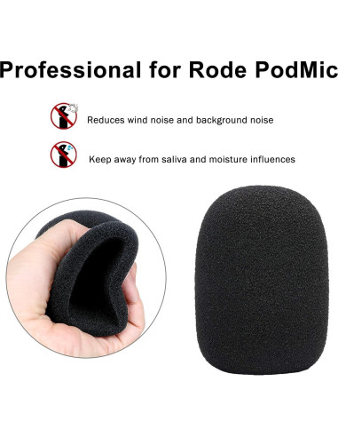 Soporte de Micrófono Rode Podmic con Filtro Anti-Pop y Brazo Ajustable