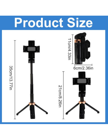 Mini Trípode Portátil PocketFlex con Control Remoto 2kg
