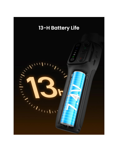 Estabilizador de Cardán Hohem iSteady V3 para Smartphone - Negro