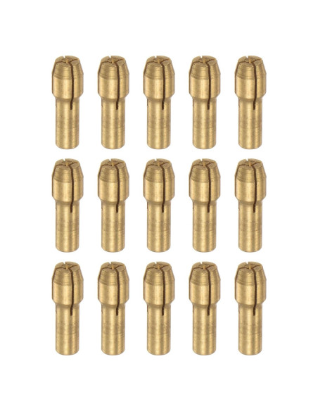 Chuck de Broca de Latón 0.5mm HARFINGTON 15pcs Chuck de Broca de Latón 0.5mm HARFINGTON 15pcs