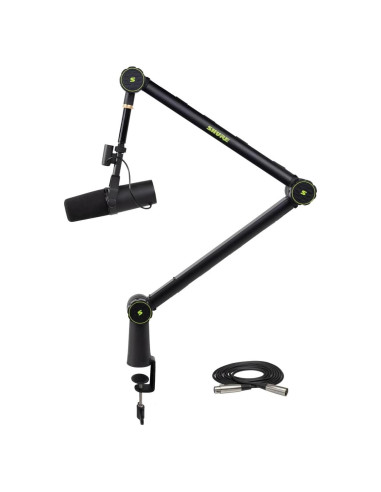 Paquete Shure SM7B - Micrófono Dinámico + Brazo Articulado Gator