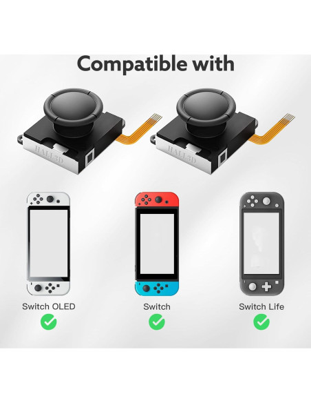Joystick Joycon Bronal Sin Deriva para Nintendo Switch - 2 Paquete Joystick Joycon Bronal Sin Deriva para Nintendo Switch - 2 Paquete