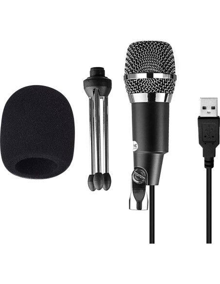 Micrófono USB FIFINE T732+K668 con Soporte y Filtro Antipop Micrófono USB FIFINE T732+K668 con Soporte y Filtro Antipop