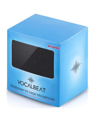 Funda de Espuma Antipop para Micrófono Blue Yeti - Negra