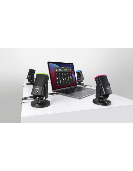Paquete Podcast y Streaming Rode NT-USB Mini 3 Personas USB-C Paquete Podcast y Streaming Rode NT-USB Mini 3 Personas USB-C