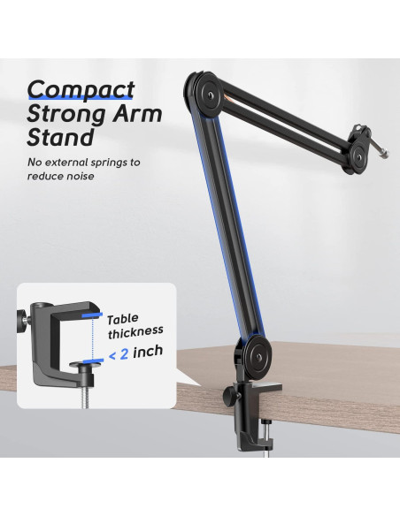 Micrófono de Escritorio USB FIFINE K683A+BM63 con Soporte Micrófono de Escritorio USB FIFINE K683A+BM63 con Soporte