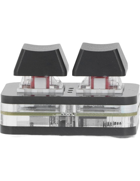 Teclado Programable de 2 Teclas LICAVEY para Juegos - Negro Teclado Programable de 2 Teclas LICAVEY para Juegos - Negro