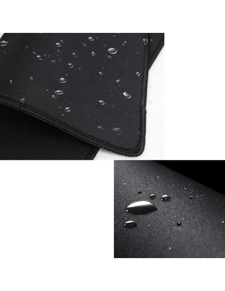 Alfombrilla de Ratón Kriture 25.9x21.1cm Antideslizante Negra Alfombrilla de Ratón Kriture 25.9x21.1cm Antideslizante Negra
