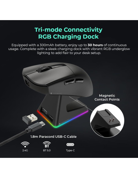 Paquete Teclado Mecánico Tecware Spectre 75% + Ratón Gaming EX1 Paquete Teclado Mecánico Tecware Spectre 75% + Ratón Gaming EX1