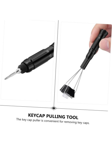 Extractor de Teclas Mecánicas NUOBESTY 3 en 1 Ergonómico