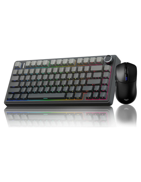 Combo Teclado Mecánico Inalámbrico AULA F75 Pro + Ratón SC580 Combo Teclado Mecánico Inalámbrico AULA F75 Pro + Ratón SC580