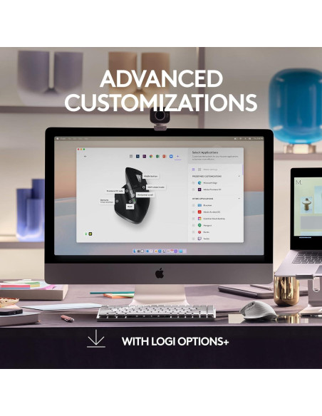 Logitech MX Master 3S para Mac - Ratón Inalámbrico 8K DPI