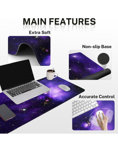 Conjunto Alfombrilla Teclado y Ratón Britimes MK3122 4 en 1