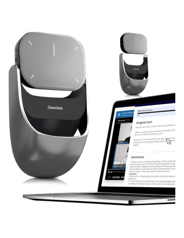 Ratón Inalámbrico CheerDots CHP04 con Grabadora de Voz y Touchpad
