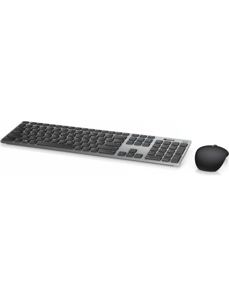 Teclado y Ratón Inalámbricos Dell KM717, Ergonomía, Gris Teclado y Ratón Inalámbricos Dell KM717, Ergonomía, Gris