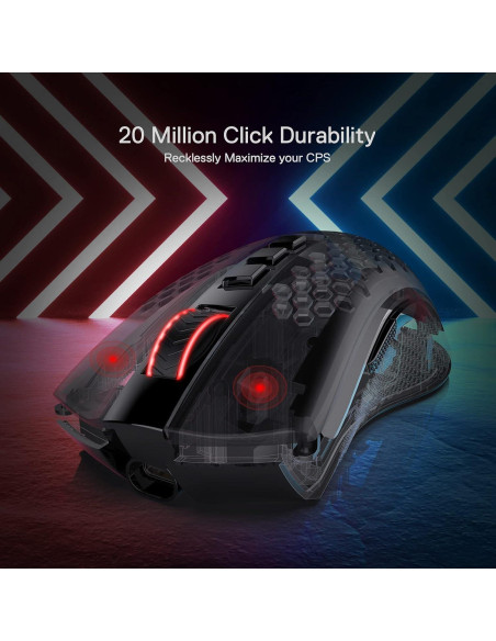 Ratón Gaming Inalámbrico Redragon M808 Storm Pro RGB 16000 DPI Ratón Gaming Inalámbrico Redragon M808 Storm Pro RGB 16000 DPI