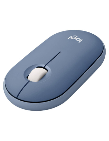 Ratón Inalámbrico Logitech Pebble M350 Silencioso Arándano Ratón Inalámbrico Logitech Pebble M350 Silencioso Arándano