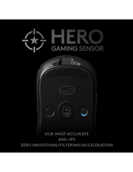 Ratón Gaming Inalámbrico Logitech G PRO Shroud - 80g, RGB Ratón Gaming Inalámbrico Logitech G PRO Shroud - 80g, RGB