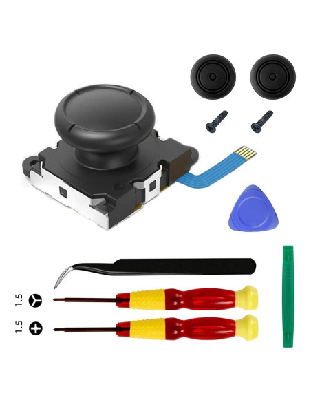 Kit de Reemplazo Joystick Joycon AXZMSZX 18 Piezas para Switch Kit de Reemplazo Joystick Joycon AXZMSZX 18 Piezas para Switch