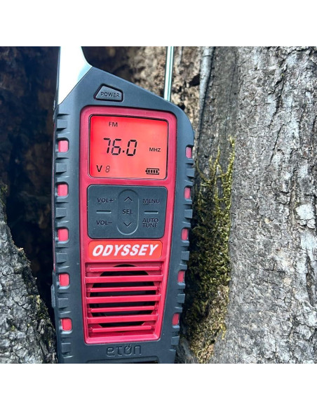Radio Meteorológica NOAA Eton Odyssey con Manivela y Bluetooth Radio Meteorológica NOAA Eton Odyssey con Manivela y Bluetooth
